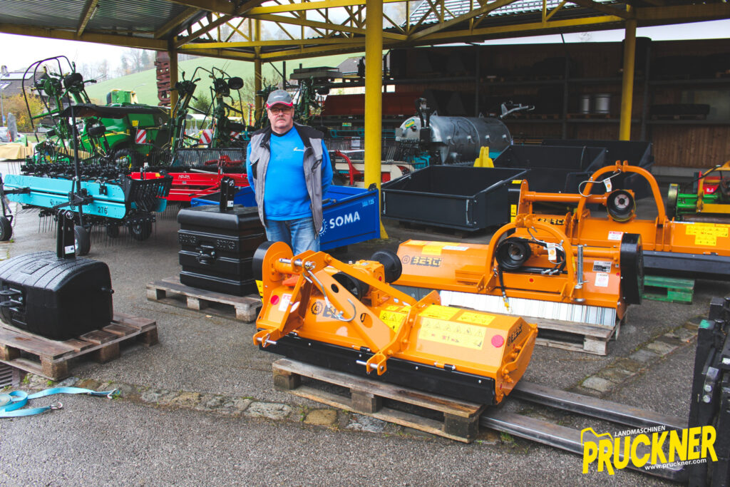 Herr Riedl aus St. Anton/Jeßnitz – Berti Mini 145