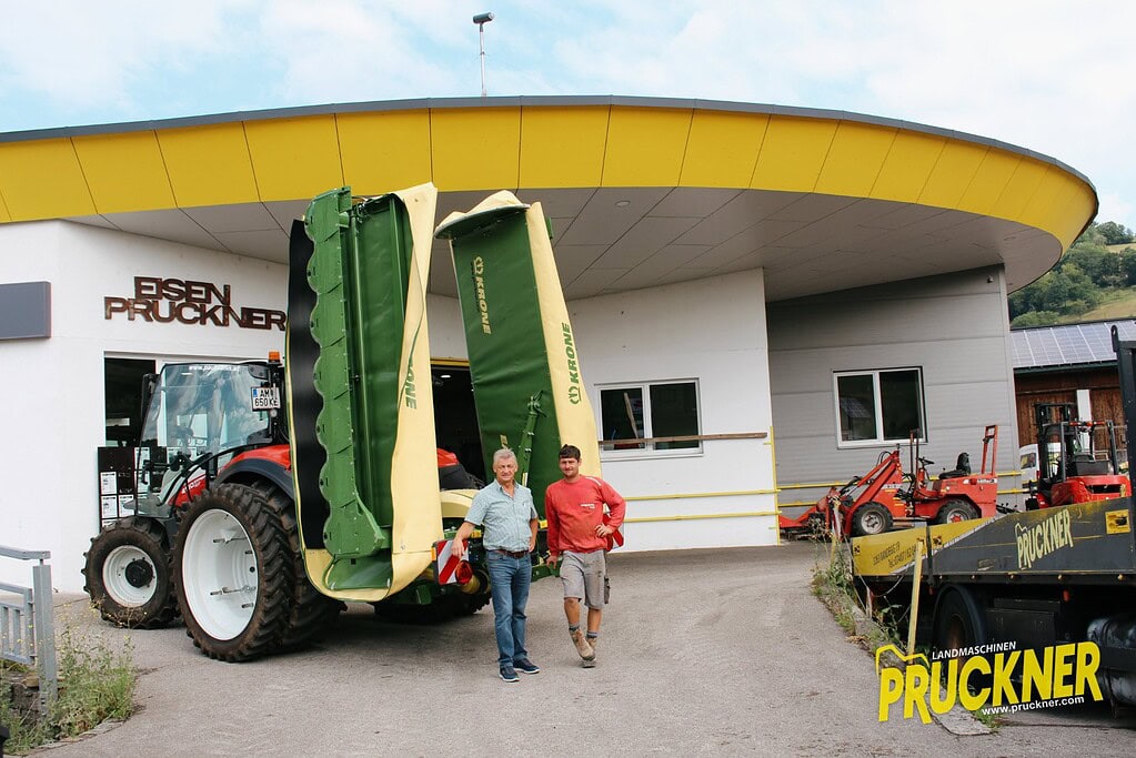Krone EasyCut B 870 – Herr Fuchslueger aus Ybbsitz
